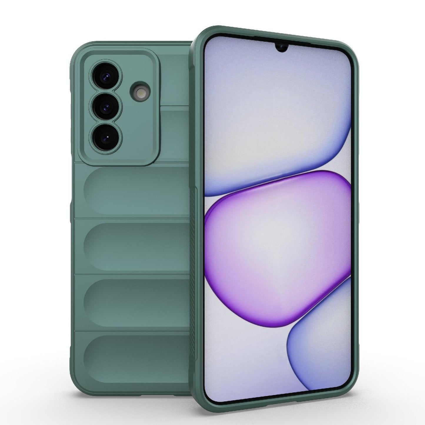 Samsung Galaxy A27 5G Magic Shield TPU + Flannel Protective Phone Case Cover, Shockproof Scratch Resistant