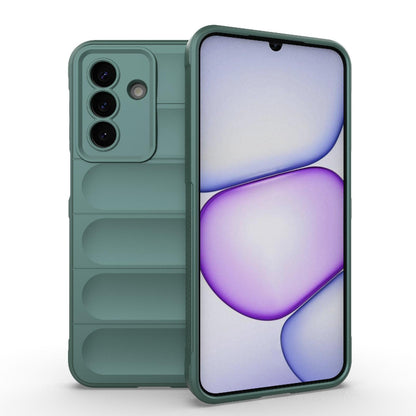 Samsung Galaxy A27 5G Magic Shield TPU + Flannel Protective Phone Case Cover, Shockproof Scratch Resistant