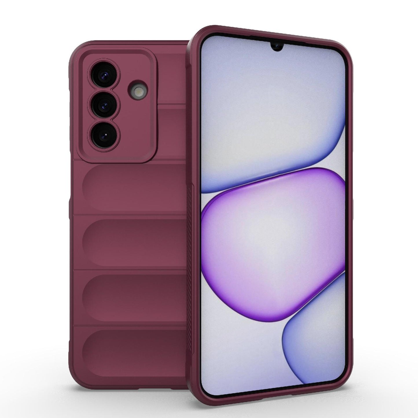 Samsung Galaxy A27 5G Magic Shield TPU + Flannel Protective Phone Case Cover, Shockproof Scratch Resistant