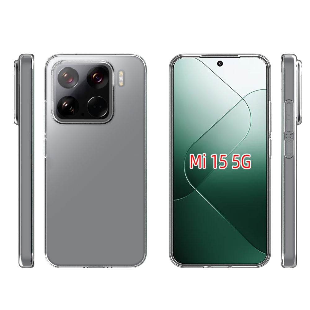 Xiaomi 15 Waterproof Texture TPU Protective Phone Case Shockproof Cover