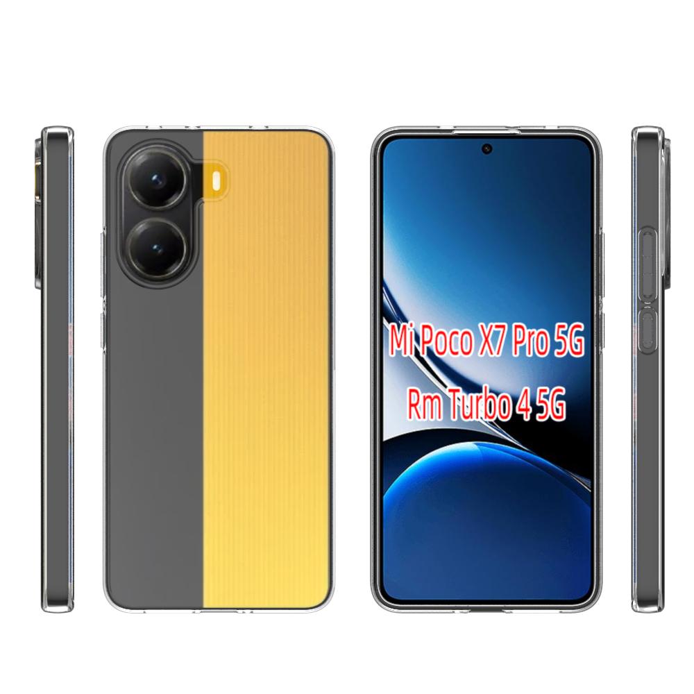 Xiaomi Poco X7 Pro Waterproof Texture TPU Protective Phone Case Shockproof Cover