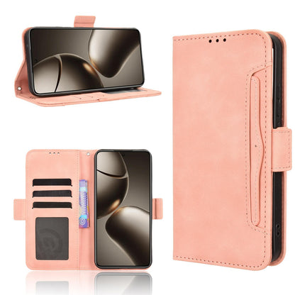Xiaomi 15T 5G Skin Feel PU Leather Wallet Phone Case with Card Slots, Cash Pocket, Magnetic Closure, Built-In Stand, Full Protection TPU Cover