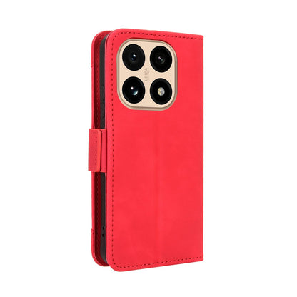 Xiaomi 15T 5G Skin Feel PU Leather Wallet Phone Case with Card Slots, Cash Pocket, Magnetic Closure, Built-In Stand, Full Protection TPU Cover