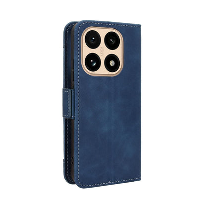 Xiaomi 15T 5G Skin Feel PU Leather Wallet Phone Case with Card Slots, Cash Pocket, Magnetic Closure, Built-In Stand, Full Protection TPU Cover