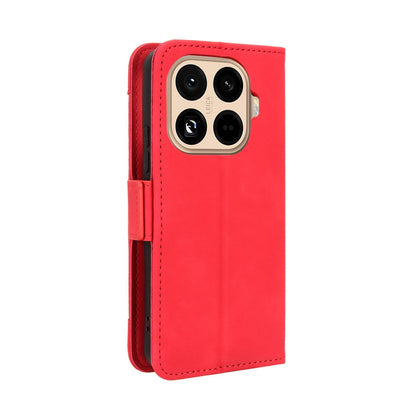Xiaomi 15T Pro 5G Skin Feel PU Leather Wallet Phone Case with Card Slots, Cash Pocket, Magnetic Closure, Built-In Stand, Full Protection TPU Cover