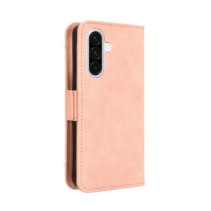 Samsung Galaxy A36 5G Skin Feel PU Leather Wallet Phone Case with Card Slots, Cash Pocket, Magnetic Closure, Built-In Stand, Full Protection TPU Cover