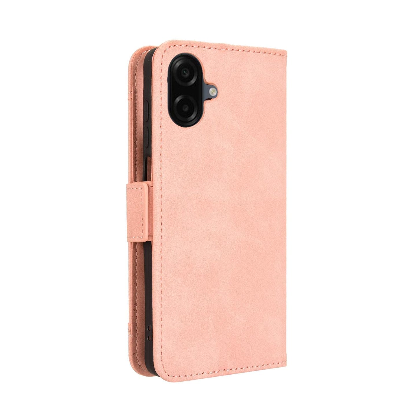 Samsung Galaxy A07 4G Skin Feel PU Leather Wallet Phone Case with Card Slots, Cash Pocket, Magnetic Closure, Built-In Stand, Full Protection TPU Cover