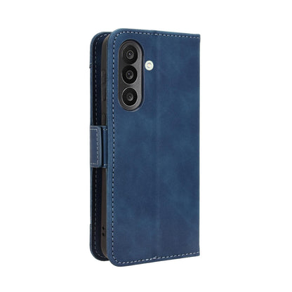 Samsung Galaxy M56 5G Skin Feel PU Leather Wallet Phone Case with Card Slots, Cash Pocket, Magnetic Closure, Built-In Stand, Full Protection TPU Cover