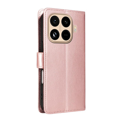 For Xiaomi 15T Pro 5G Cat and Bee Embossed Flip Leather Phone Case Wallet Cover with Card Slots Cash Pocket Magnetic Stand Protective Shockproof TPU PU Leather Case with Wrist Strap