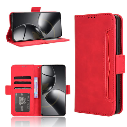 Xiaomi 14T Pro Skin Feel PU Leather Wallet Phone Case with Card Slots, Cash Pocket, Magnetic Closure, Built-In Stand, Full Protection TPU Cover