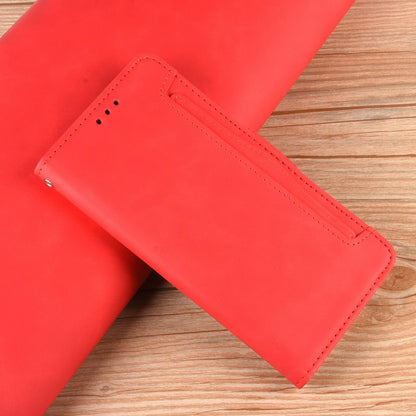 Xiaomi 15 Skin Feel PU Leather Wallet Phone Case with Card Slots, Cash Pocket, Magnetic Closure, Built-In Stand, Full Protection TPU Cover
