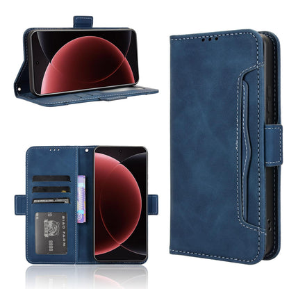 Xiaomi 15 Ultra Skin Feel PU Leather Wallet Phone Case with Card Slots, Cash Pocket, Magnetic Closure, Built-In Stand, Full Protection TPU Cover