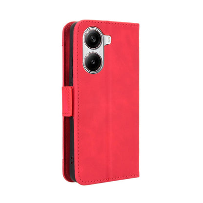 Xiaomi Poco X7 Pro 5G Skin Feel PU Leather Wallet Phone Case with Card Slots, Cash Pocket, Magnetic Closure, Built-In Stand, Full Protection TPU Cover