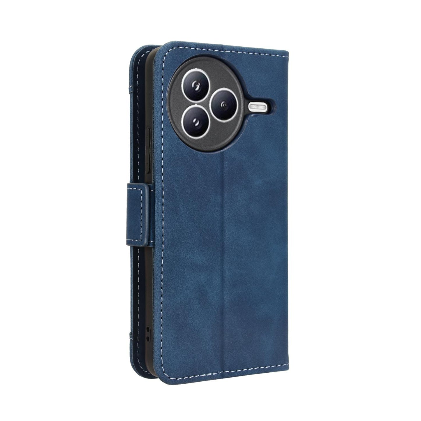 Xiaomi Civi 5 Pro 5G Skin Feel PU Leather Wallet Phone Case with Card Slots, Cash Pocket, Magnetic Closure, Built-In Stand, Full Protection TPU Cover