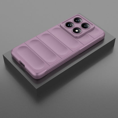 Xiaomi 14T Pro 5G Magic Shield TPU + Flannel Protective Phone Case Cover, Shockproof Scratch Resistant