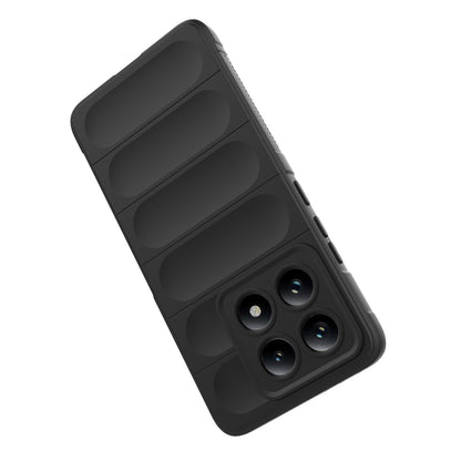 Xiaomi 14T 5G Magic Shield TPU + Flannel Protective Phone Case Cover, Shockproof Scratch Resistant