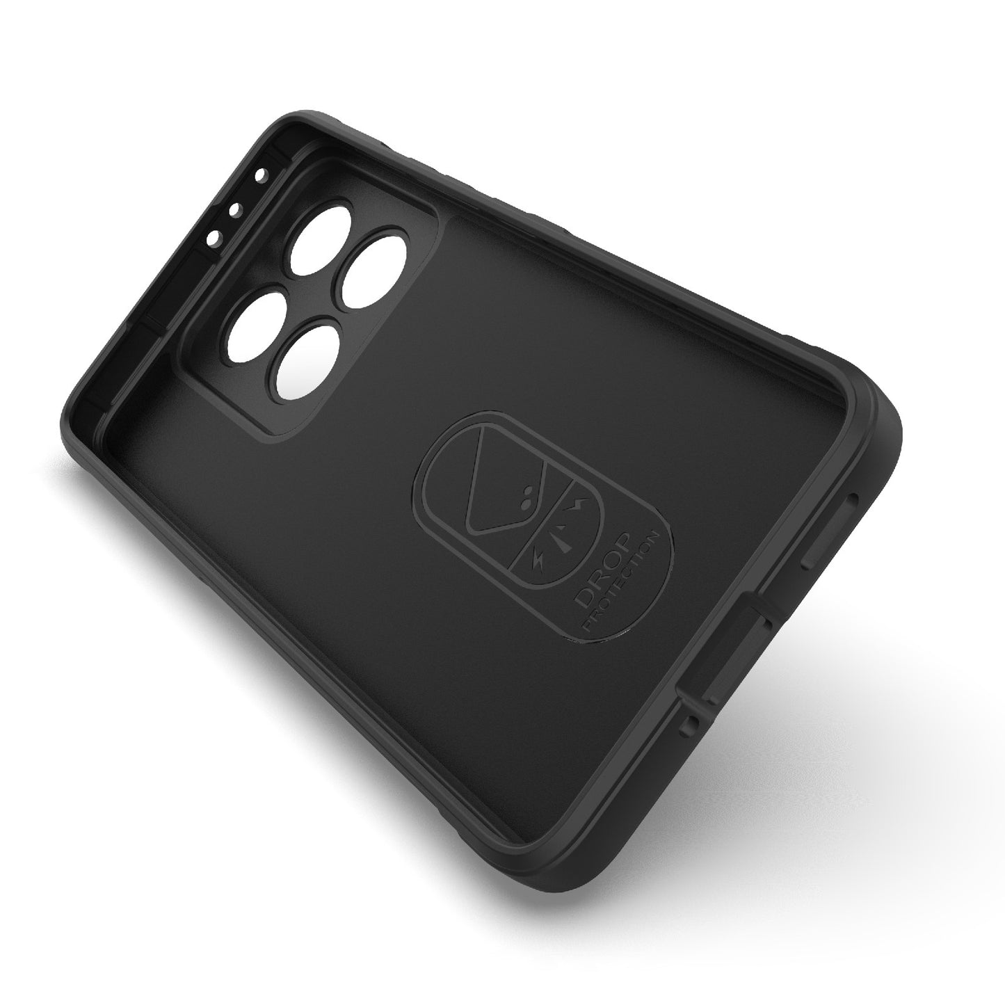 Xiaomi 14T 5G Magic Shield TPU + Flannel Protective Phone Case Cover, Shockproof Scratch Resistant