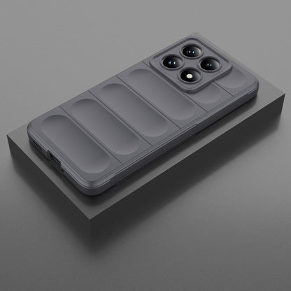 Xiaomi 14T 5G Magic Shield TPU + Flannel Protective Phone Case Cover, Shockproof Scratch Resistant
