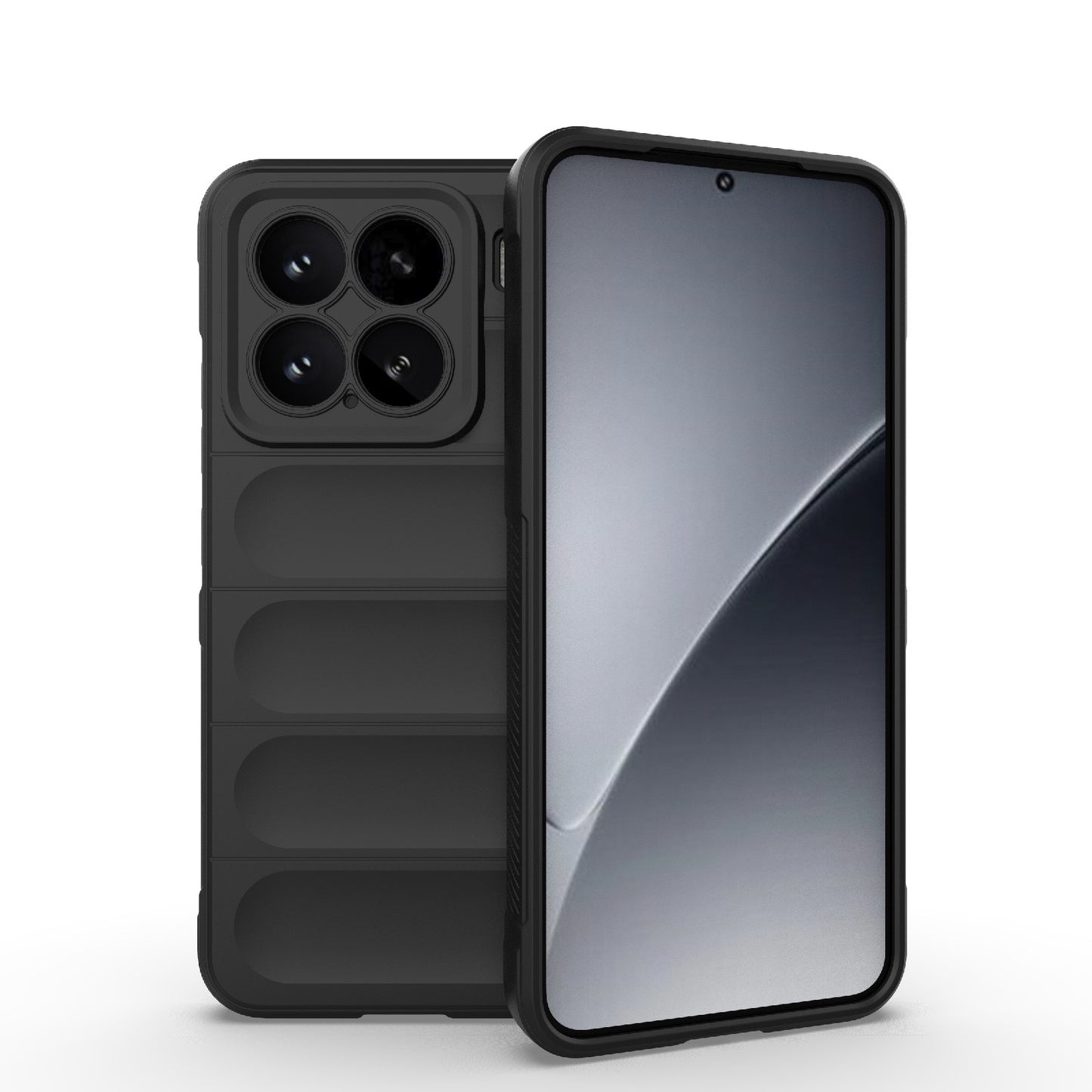 Xiaomi 15 5G Magic Shield TPU + Flannel Protective Phone Case Cover, Shockproof Scratch Resistant