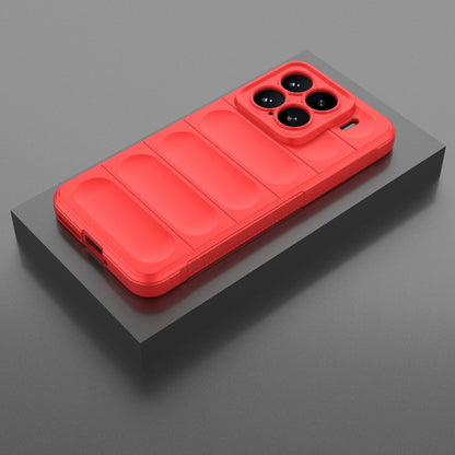 Xiaomi 15 5G Magic Shield TPU + Flannel Protective Phone Case Cover, Shockproof Scratch Resistant