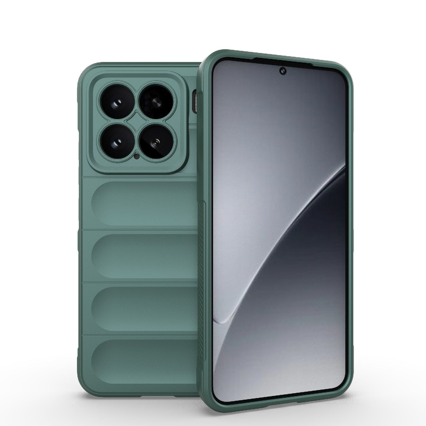 Xiaomi 15 5G Magic Shield TPU + Flannel Protective Phone Case Cover, Shockproof Scratch Resistant