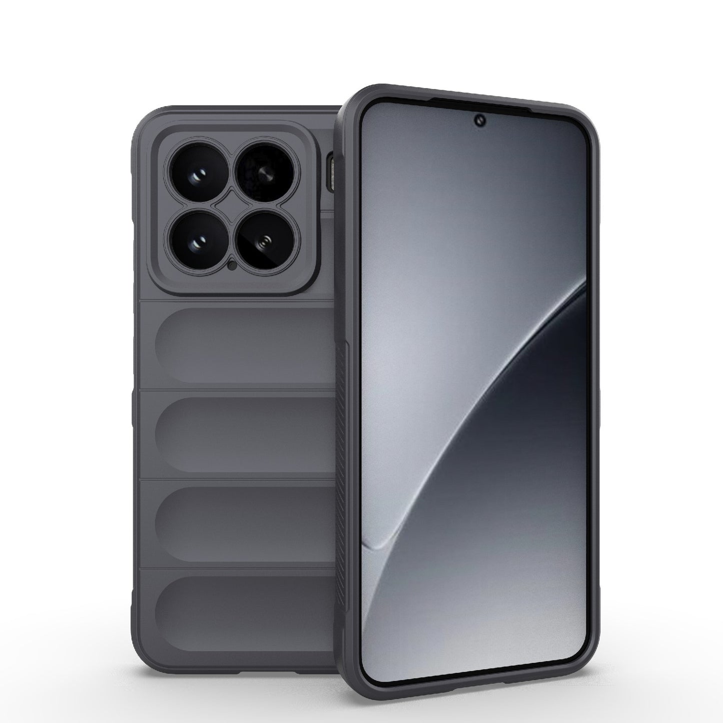 Xiaomi 15 5G Magic Shield TPU + Flannel Protective Phone Case Cover, Shockproof Scratch Resistant
