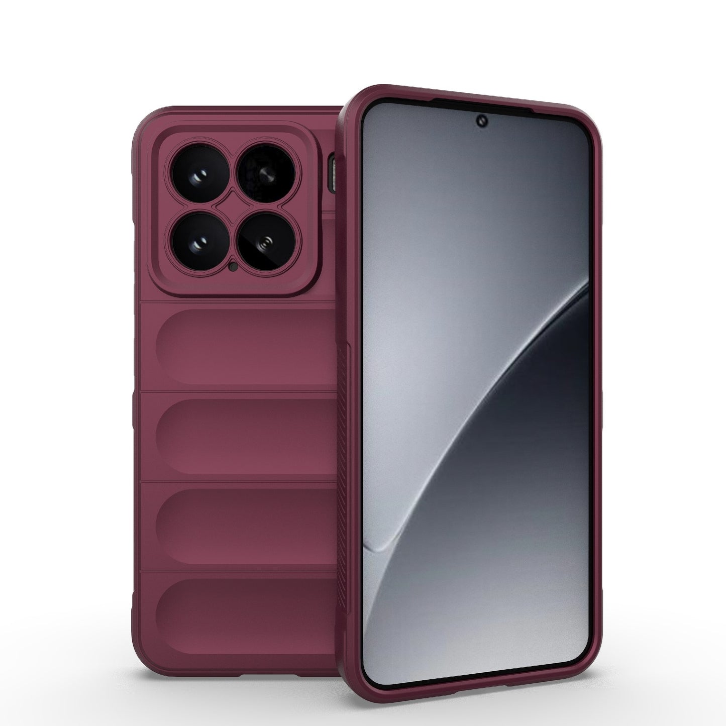 Xiaomi 15 5G Magic Shield TPU + Flannel Protective Phone Case Cover, Shockproof Scratch Resistant