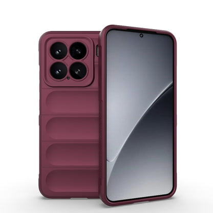 Xiaomi 15 5G Magic Shield TPU + Flannel Protective Phone Case Cover, Shockproof Scratch Resistant