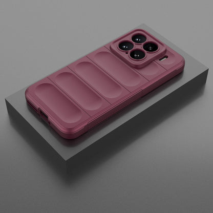 Xiaomi 15 5G Magic Shield TPU + Flannel Protective Phone Case Cover, Shockproof Scratch Resistant