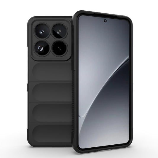 Xiaomi 15 Pro 5G Magic Shield TPU + Flannel Protective Phone Case Cover, Shockproof Scratch Resistant