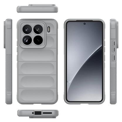 Xiaomi 15 Pro 5G Magic Shield TPU + Flannel Protective Phone Case Cover, Shockproof Scratch Resistant