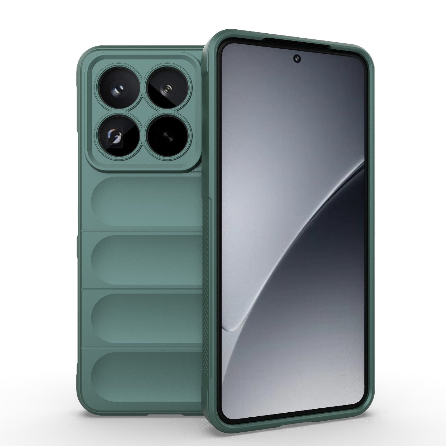 Xiaomi 15 Pro 5G Magic Shield TPU + Flannel Protective Phone Case Cover, Shockproof Scratch Resistant