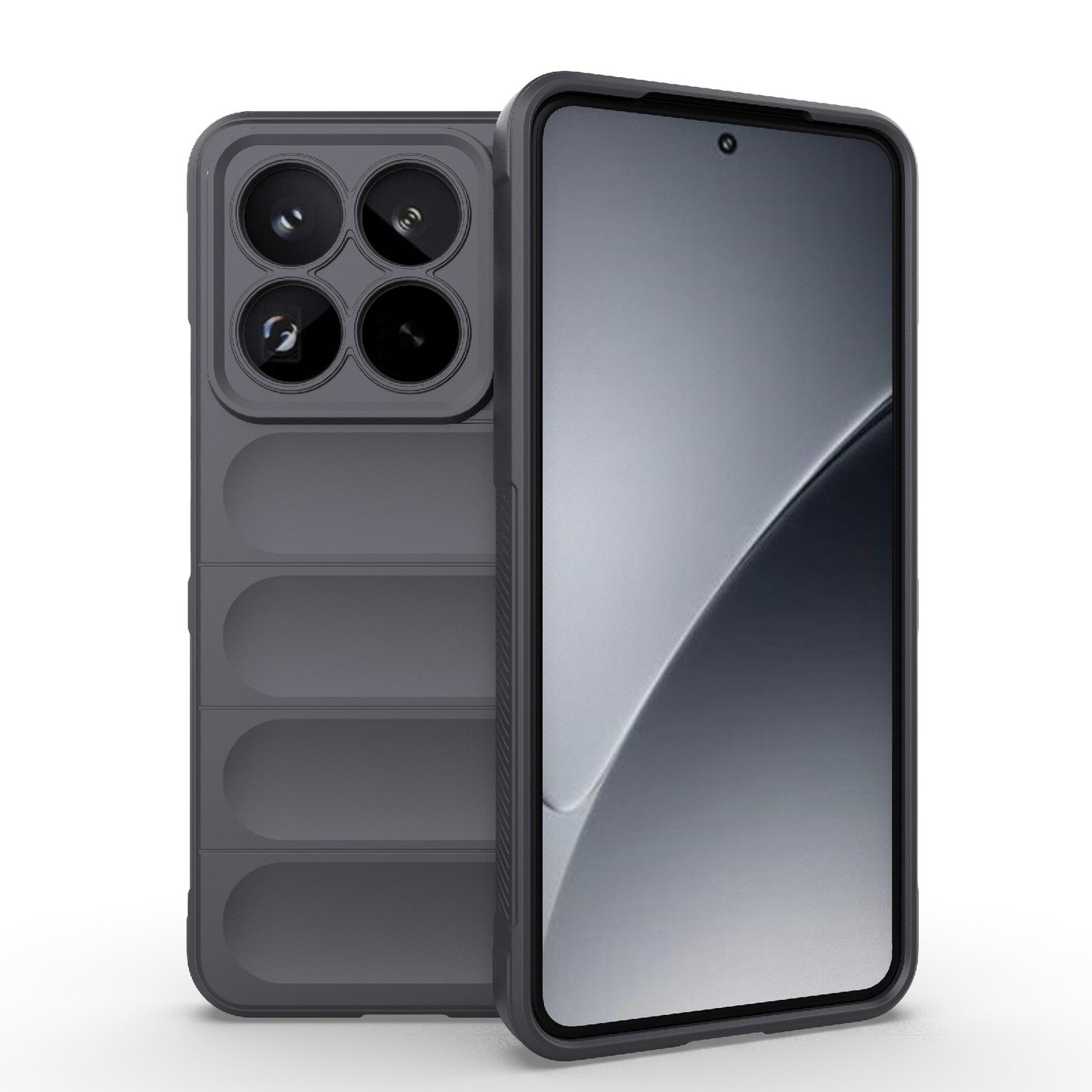 Xiaomi 15 Pro 5G Magic Shield TPU + Flannel Protective Phone Case Cover, Shockproof Scratch Resistant