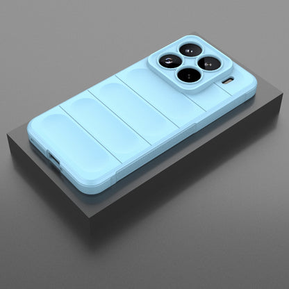 Xiaomi 15 Pro 5G Magic Shield TPU + Flannel Protective Phone Case Cover, Shockproof Scratch Resistant