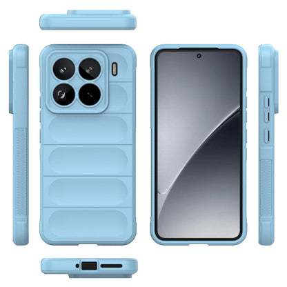 Xiaomi 15 Pro 5G Magic Shield TPU + Flannel Protective Phone Case Cover, Shockproof Scratch Resistant