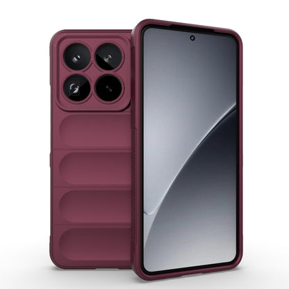 Xiaomi 15 Pro 5G Magic Shield TPU + Flannel Protective Phone Case Cover, Shockproof Scratch Resistant