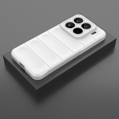 Xiaomi 15 Pro 5G Magic Shield TPU + Flannel Protective Phone Case Cover, Shockproof Scratch Resistant