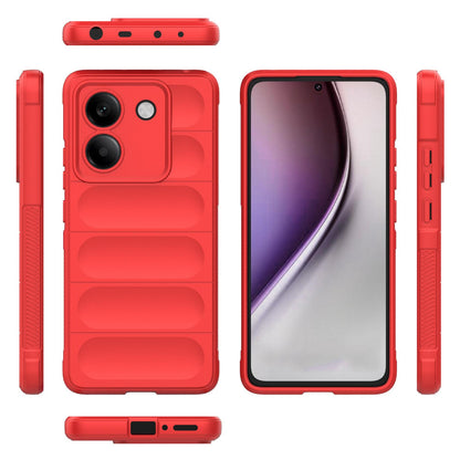 Xiaomi Poco M7 Pro 5G Magic Shield TPU + Flannel Protective Phone Case Cover, Shockproof Scratch Resistant