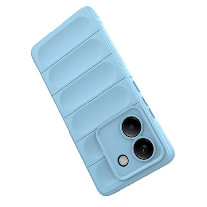 Xiaomi Poco M7 Pro 5G Magic Shield TPU + Flannel Protective Phone Case Cover, Shockproof Scratch Resistant