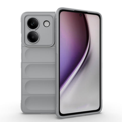 Xiaomi Poco M7 Pro 5G Magic Shield TPU + Flannel Protective Phone Case Cover, Shockproof Scratch Resistant
