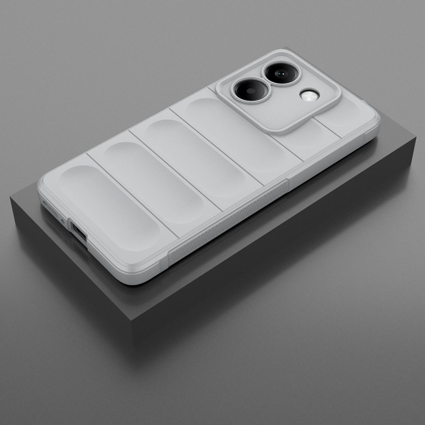 Xiaomi Poco M7 Pro 5G Magic Shield TPU + Flannel Protective Phone Case Cover, Shockproof Scratch Resistant