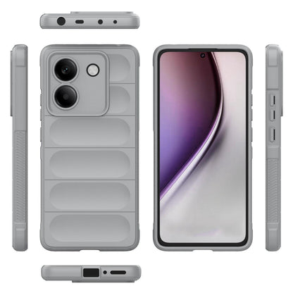 Xiaomi Poco M7 Pro 5G Magic Shield TPU + Flannel Protective Phone Case Cover, Shockproof Scratch Resistant