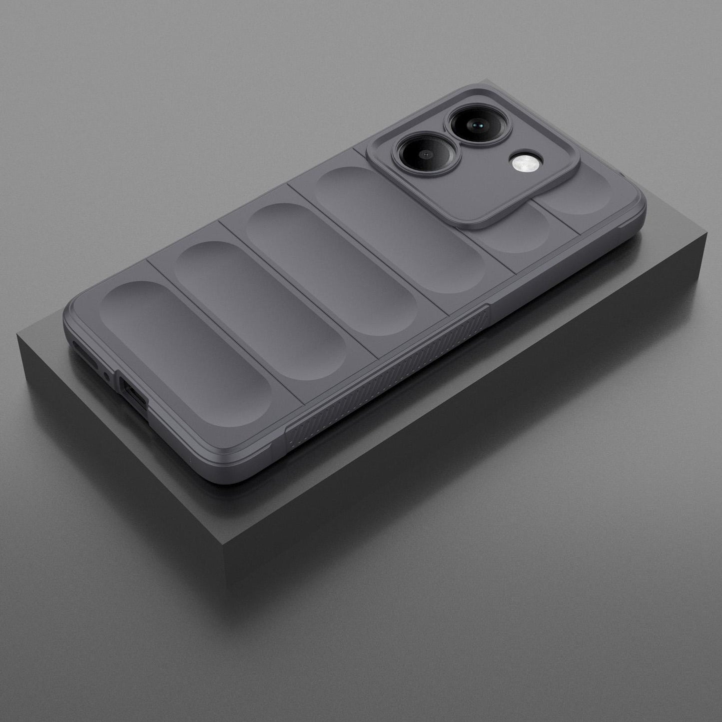 Xiaomi Poco M7 Pro 5G Magic Shield TPU + Flannel Protective Phone Case Cover, Shockproof Scratch Resistant