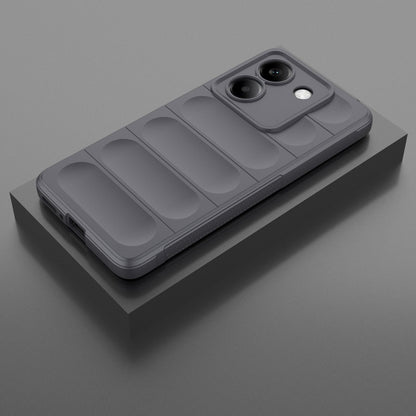 Xiaomi Poco M7 Pro 5G Magic Shield TPU + Flannel Protective Phone Case Cover, Shockproof Scratch Resistant