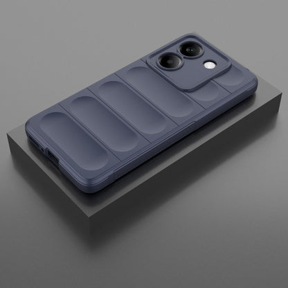 Xiaomi Poco M7 Pro 5G Magic Shield TPU + Flannel Protective Phone Case Cover, Shockproof Scratch Resistant