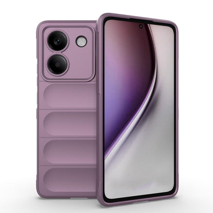 Xiaomi Poco M7 Pro 5G Magic Shield TPU + Flannel Protective Phone Case Cover, Shockproof Scratch Resistant