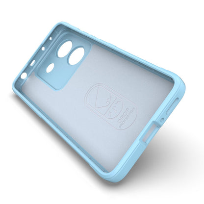 Xiaomi Poco M7 Pro 5G Magic Shield TPU + Flannel Protective Phone Case Cover, Shockproof Scratch Resistant