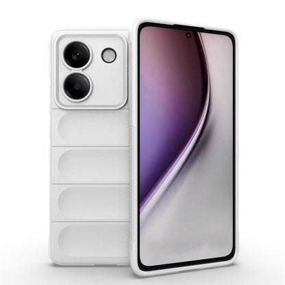 Xiaomi Poco M7 Pro 5G Magic Shield TPU + Flannel Protective Phone Case Cover, Shockproof Scratch Resistant