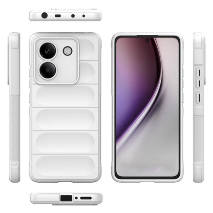 Xiaomi Poco M7 Pro 5G Magic Shield TPU + Flannel Protective Phone Case Cover, Shockproof Scratch Resistant