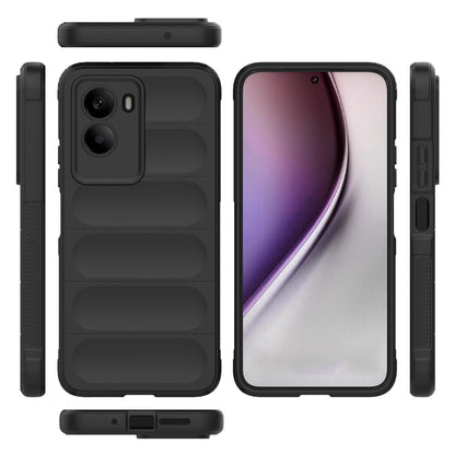 Xiaomi Poco M7 4G 169mm Magic Shield TPU + Flannel Protective Phone Case Cover, Shockproof Scratch Resistant